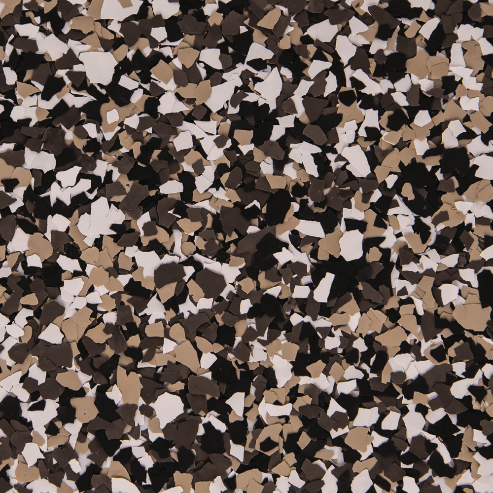 Autumn Brown - MotorCity Floors and Coatings Autumn Brown Flake