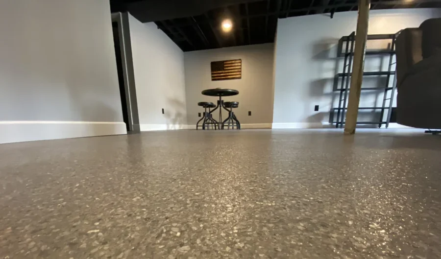 A garage floor coating increases your home value by improving its looks