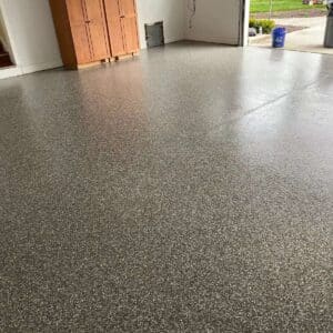 New Polyurea Garage Floor Coating - 1634 Woodsboro Drive Royal Oak MI - 16