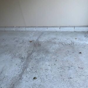 Old Concrete garage floor - Juniper Ct Farmington Hills MI - 2