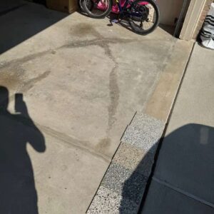 Old concrete garage floor - Ego Drive Macomb MI - 1