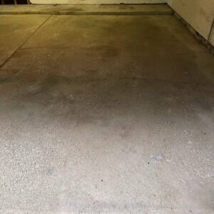 Old garage flooring Farmington Hills Oak Forest Dr - 1