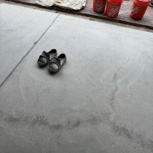 Old garage concrete floor – 14 – Patch Grinded Purdy Street michigan