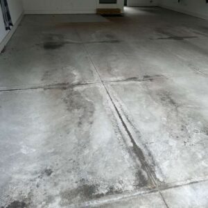 Old garage concrete floor – 2 – Shipman Boulevard michigan