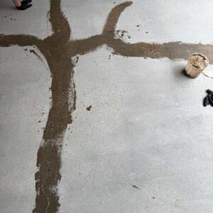 Old garage concrete floor – 6 – Patch Purdy Street michigan