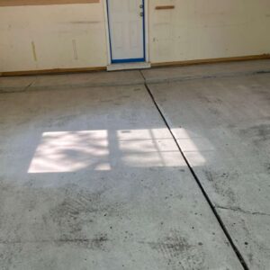 Old garage concrete floor – 8 – After grind yorkshire rd michigan