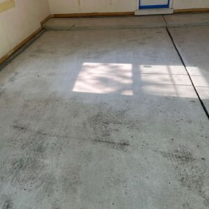 Old garage concrete floor – 9 – After grind yorkshire rd michigan