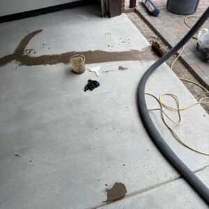 Old garage concrete floor – 9 – Patch Purdy Street michigan