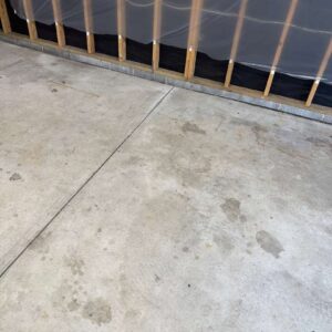 Old garage concrete floor – 1 – Forest Ave Ypsilanti Michigan