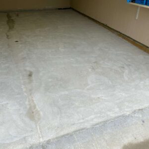 Old garage concrete floor – 1 – Keding Street Utica Michigan