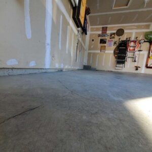 Old garage concrete floor – 1 – Neumann Circle Ypsilanti Michigan