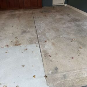 Old garage concrete floor – 1 – Sterritt Street Utica Michigan