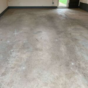 Old garage concrete floor – 1 – Vanderpool Ave Troy michigan