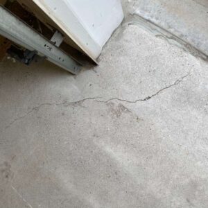 Old garage concrete floor – 10 – Keding Street Utica Michigan