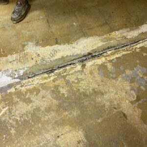 Old garage concrete floor – 12 – Keding Street Utica Michigan