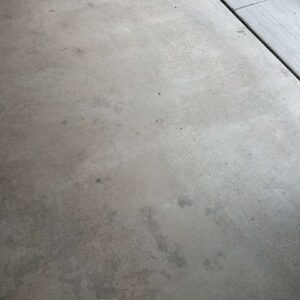 Old garage concrete floor – 12 – Patch grinded Whitney Ct Troy michigan