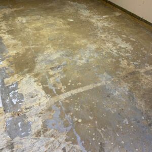 Old garage concrete floor – 14 – Keding Street Utica Michigan