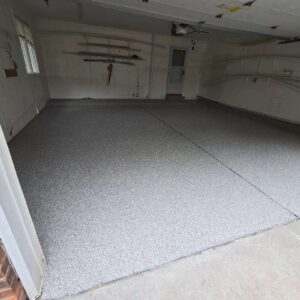 Old garage concrete floor – 15 – Paint and flake Orchard Trail Drive michigan (1)