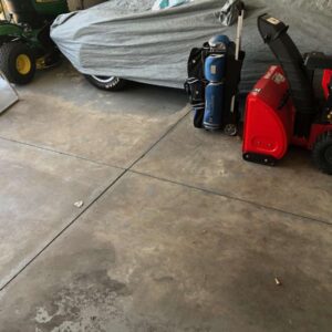 Old garage concrete floor – 2 – Jack Pine Ct Ypsilanti Michigan