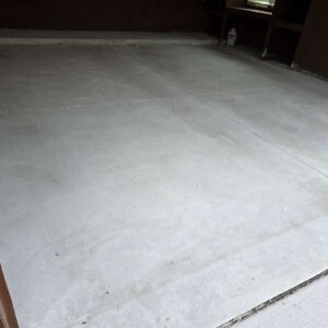 Old garage concrete floor – 2 – Longfellow Drive Troy michigan