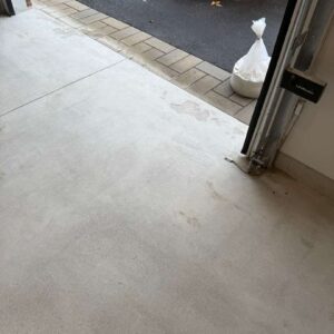 Old garage concrete floor – 2 – Parkridge Drive Utica Michigan