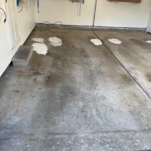 Old garage concrete floor – 2 – Valleyview Drive Ypsilanti Michigan