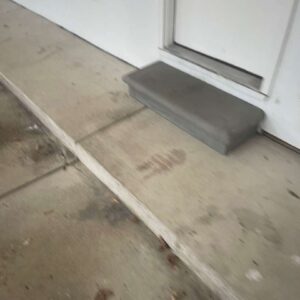 Old garage concrete floor – 3 – Lexington Drive Troy michigan