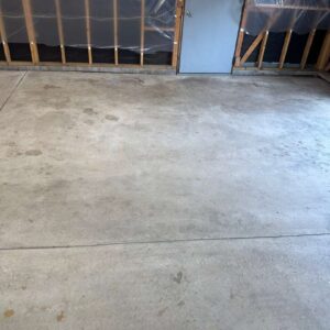 Old garage concrete floor – 4 – Forest Ave Ypsilanti Michigan