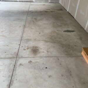 Old garage concrete floor – 4 – Willow Creek Boulevard Utica Michigan