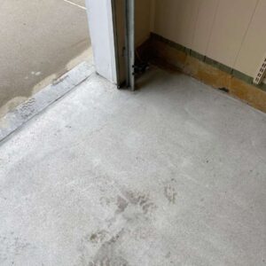 Old garage concrete floor – 5 – Keding Street Utica Michigan