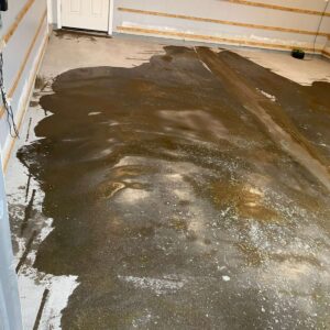 Old garage concrete floor – 6 – 45515 Keding Street Utica Michigan