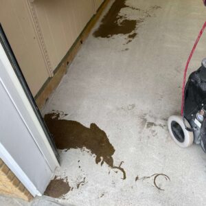 Old garage concrete floor – 6 – Keding Street Utica Michigan