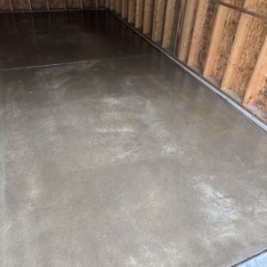 Old garage concrete floor – 6 – Moisture barrier Collegewood Ypsilanti Michigan (1)
