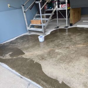 Old garage concrete floor – 6 – Mr-50 Orchard Street Ypsilanti Michigan