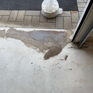 Old garage concrete floor – 6 – Parkridge Drive Utica Michigan