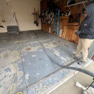 Old garage concrete floor – 6 – Pioneer Drive Ypsilanti Michigan