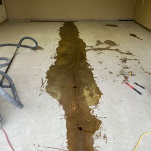 Old garage concrete floor – 7 – Keding Street Utica Michigan