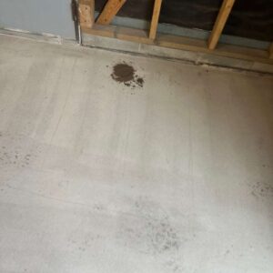 Old garage concrete floor – 7 – Patch Forest Ave Ypsilanti Michigan