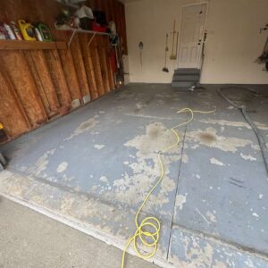 Old garage concrete floor – 7 – Pioneer Drive Ypsilanti Michigan