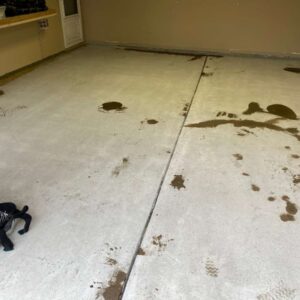 Old garage concrete floor – 8 – Keding Street Utica Michigan
