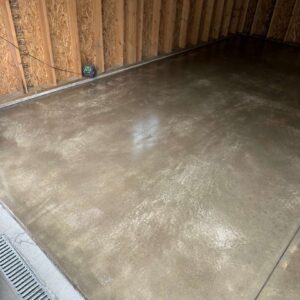 Old garage concrete floor – 8 – Moisture barrier Collegewood Ypsilanti Michigan (1)