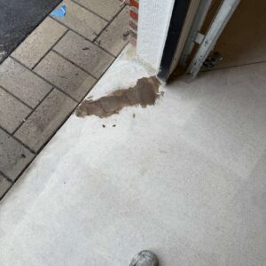 Old garage concrete floor – 8 – Parkridge Drive Utica Michigan