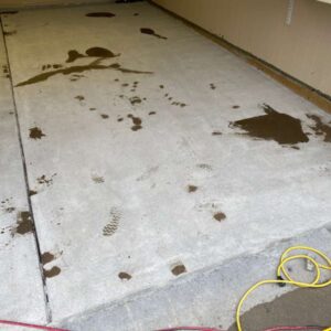 Old garage concrete floor – 9 – Keding Street Utica Michigan