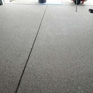 Old garage concrete floor – 9 – Painted or Flaked Sterritt Street Utica Michigan