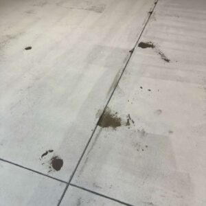 Old garage concrete floor – 9 – Patch Forest Ave Ypsilanti Michigan