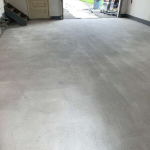 Old garage concrete floor – 9 – Regrinded mender Vanderpool Ave Troy michigan