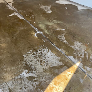 Old garage concrete floor –4 – Mender Valleyview Drive Ypsilanti Michigan
